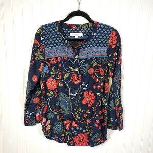 Loft Boho Floral Top